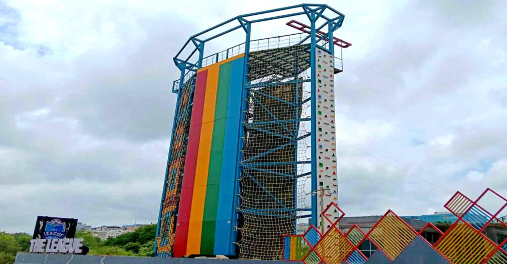Multi-Activity Tower for Your Resort - the league Hyderabad Adventure Equipment India Rope Course India image 01