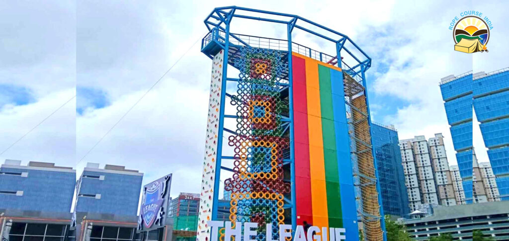 Multi-Activity Tower for Your Resort - the league Hyderabad Adventure Equipment India Rope Course India image 03
